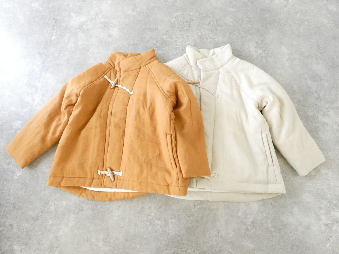 LAITERIE(レイトリー) リネン中綿トグルハーフコートの商品画像2