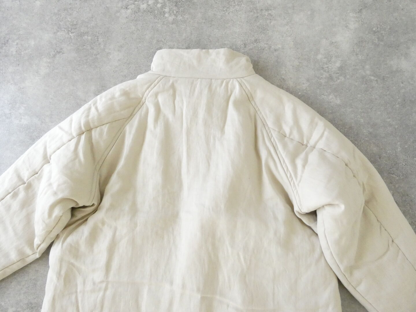 LAITERIE(レイトリー) リネン中綿トグルハーフコートの商品画像49