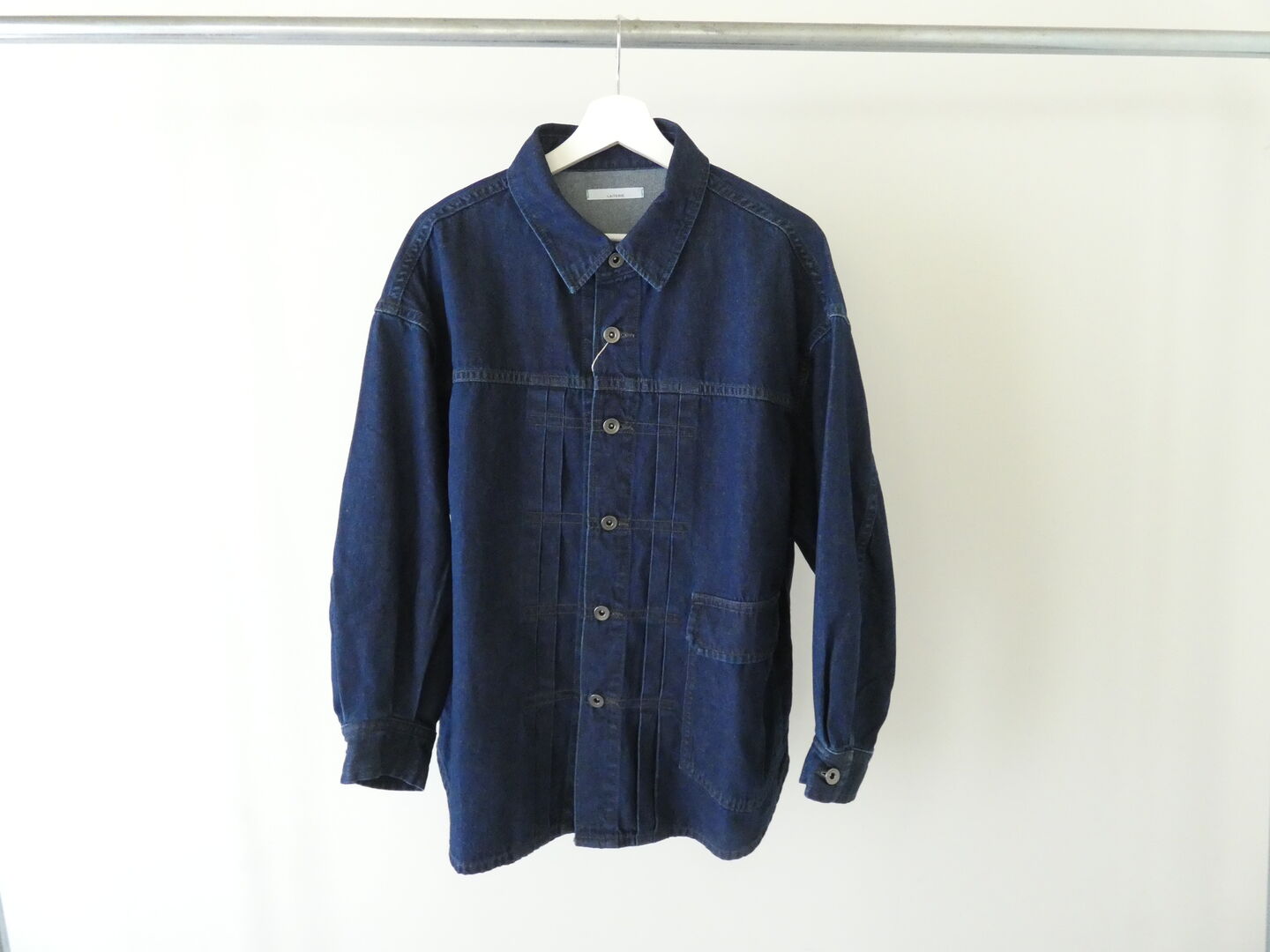 LAITERIE(レイトリー) 9ozカラーデニムGシャツの商品画像10