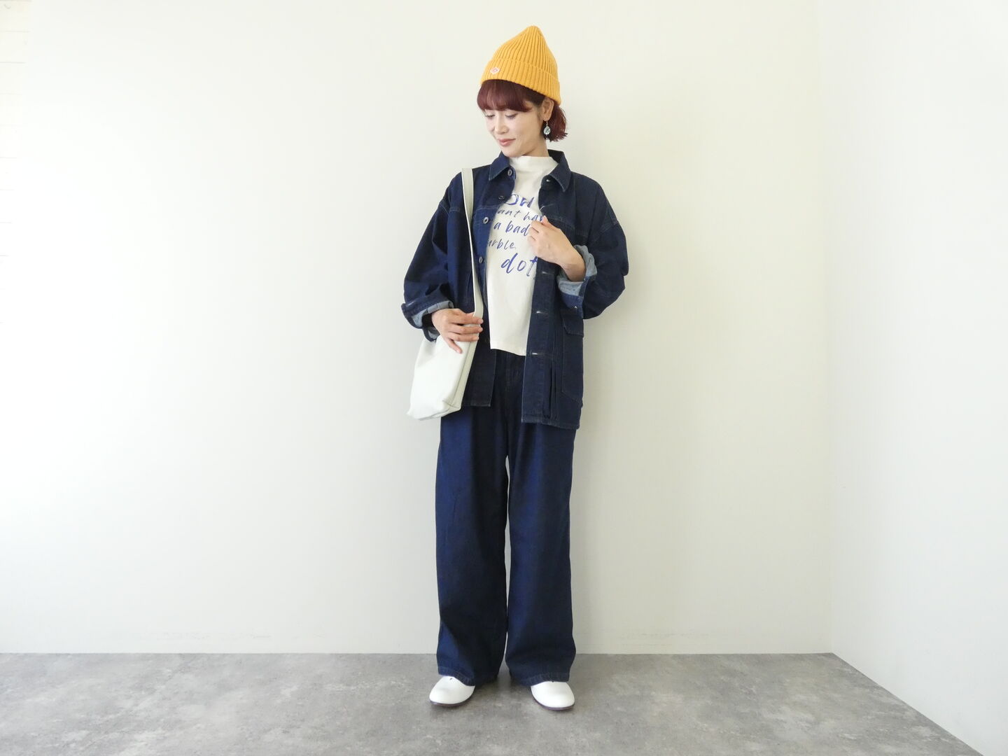 LAITERIE(レイトリー) 9ozカラーデニムGシャツの商品画像2