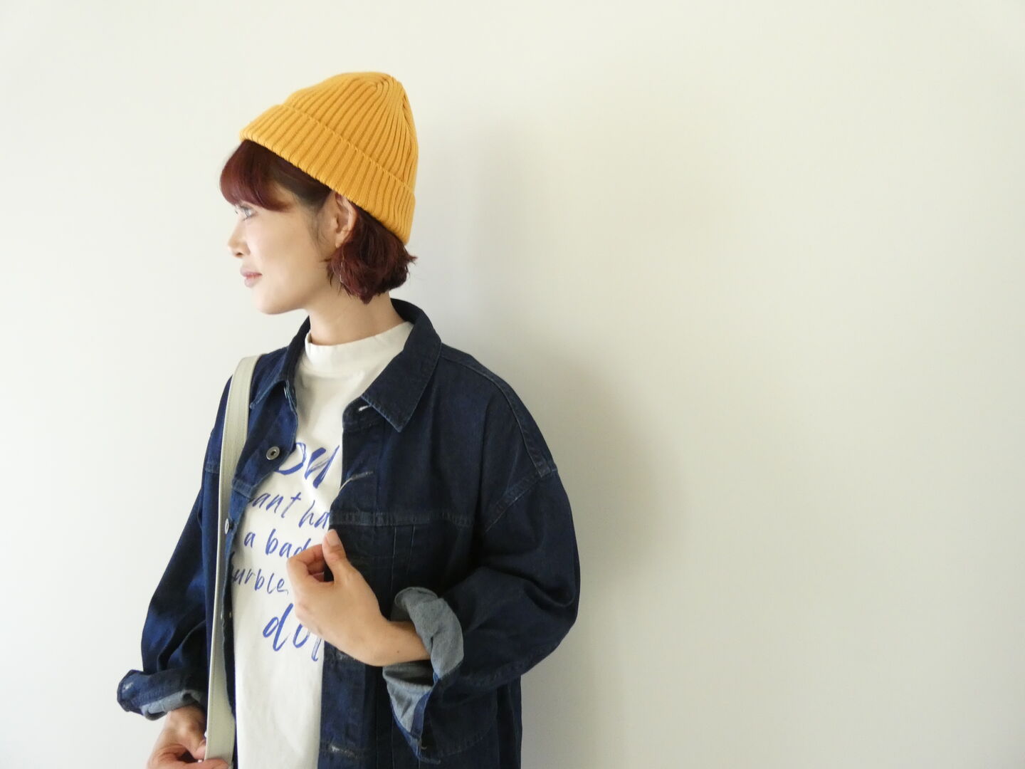LAITERIE(レイトリー) 9ozカラーデニムGシャツの商品画像21