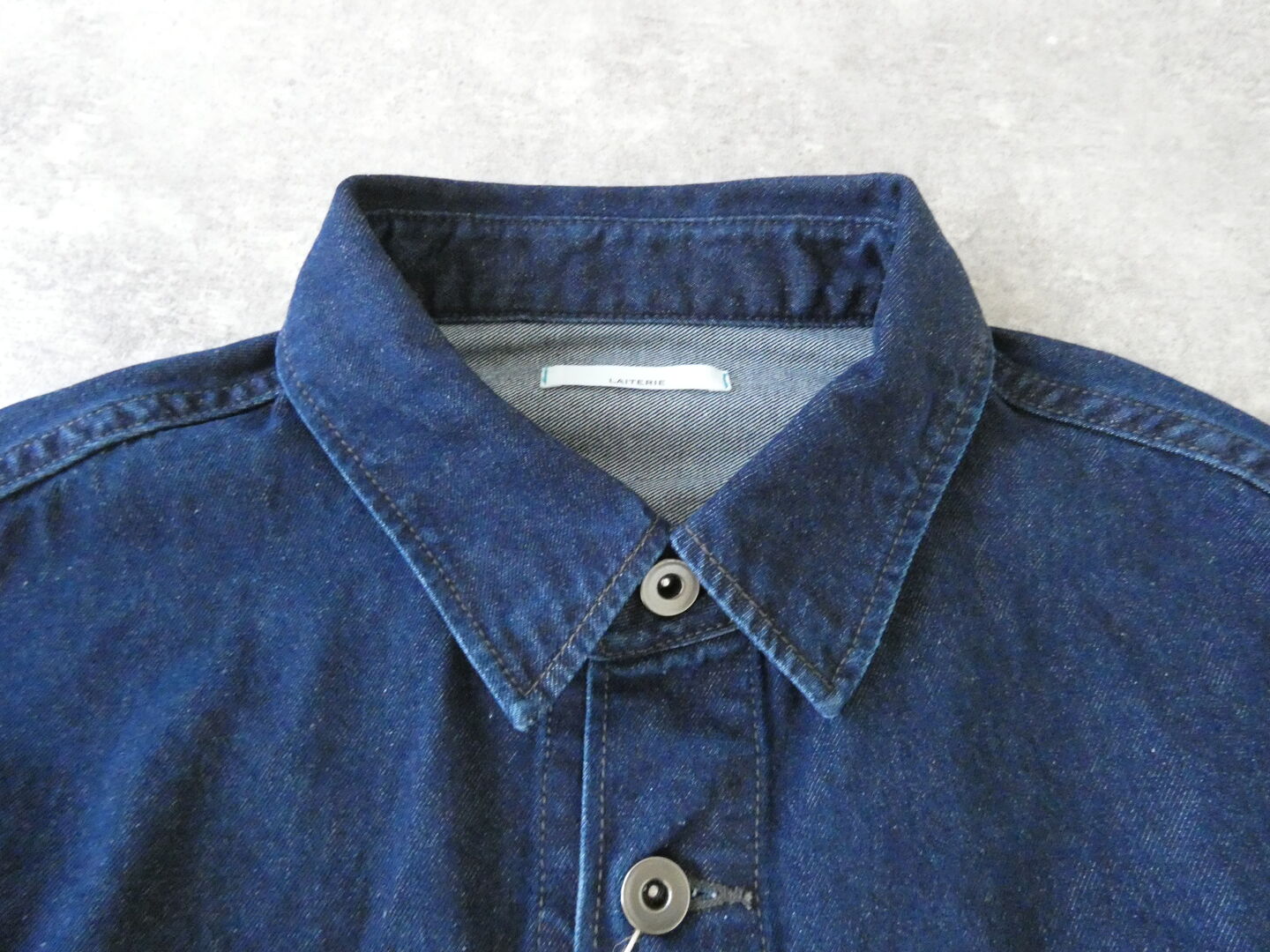 LAITERIE(レイトリー) 9ozカラーデニムGシャツの商品画像23