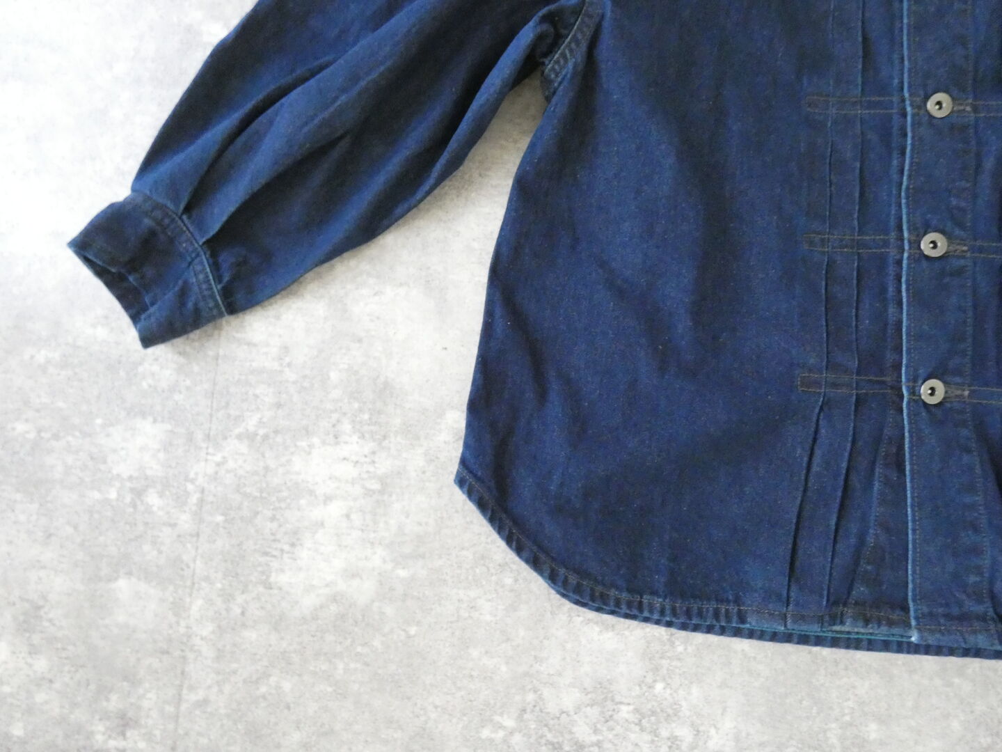 LAITERIE(レイトリー) 9ozカラーデニムGシャツの商品画像26