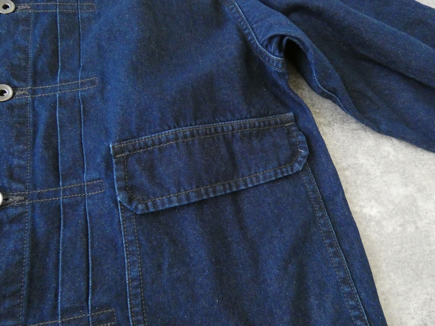 LAITERIE(レイトリー) 9ozカラーデニムGシャツの商品画像28