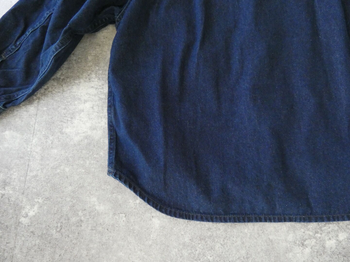 LAITERIE(レイトリー) 9ozカラーデニムGシャツの商品画像32