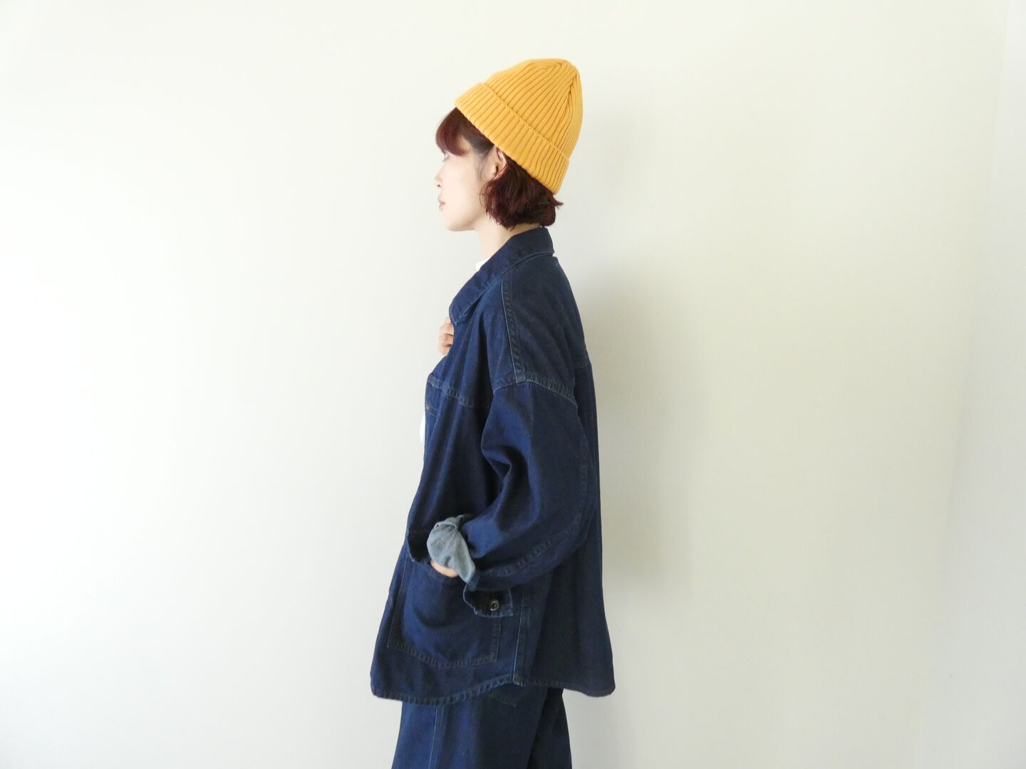 LAITERIE(レイトリー) 9ozカラーデニムGシャツの商品画像4