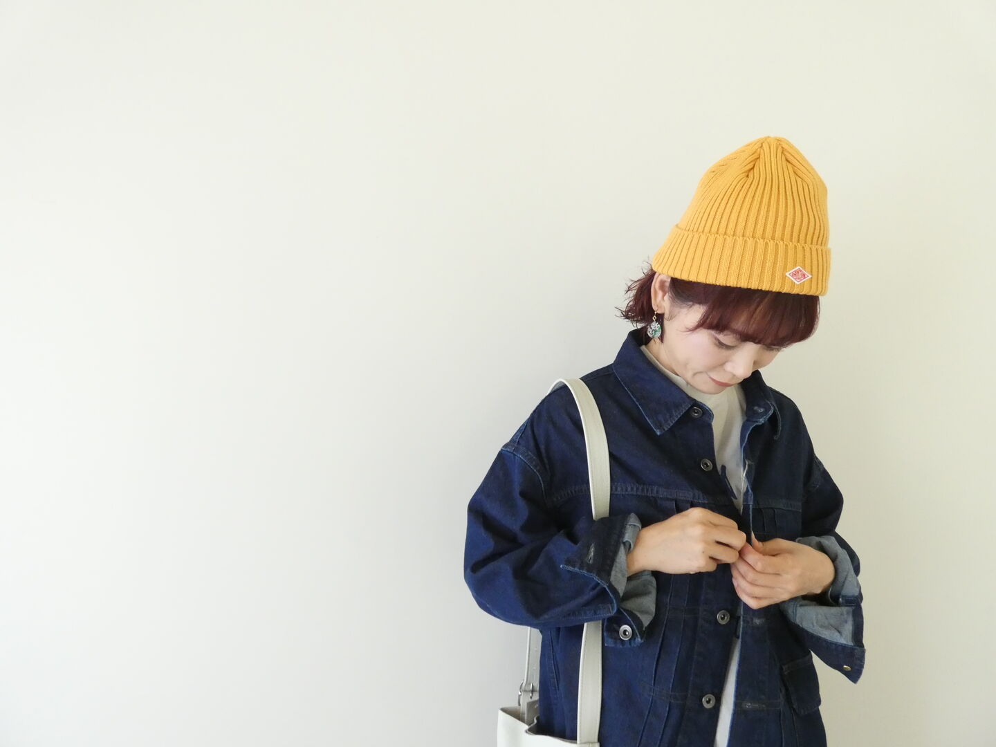 LAITERIE(レイトリー) 9ozカラーデニムGシャツの商品画像8