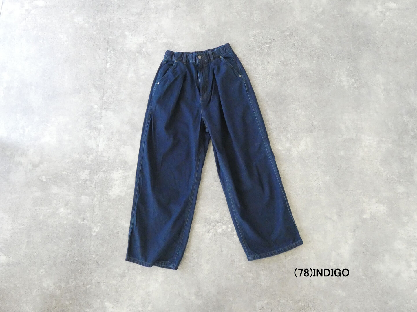 LAITERIE(レイトリー) 9ozカラーデニムワイドパンツの商品画像11