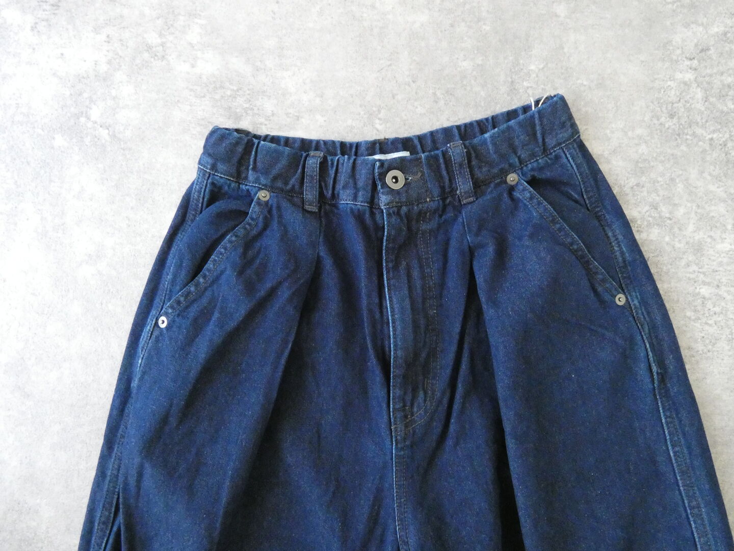 LAITERIE(レイトリー) 9ozカラーデニムワイドパンツの商品画像17