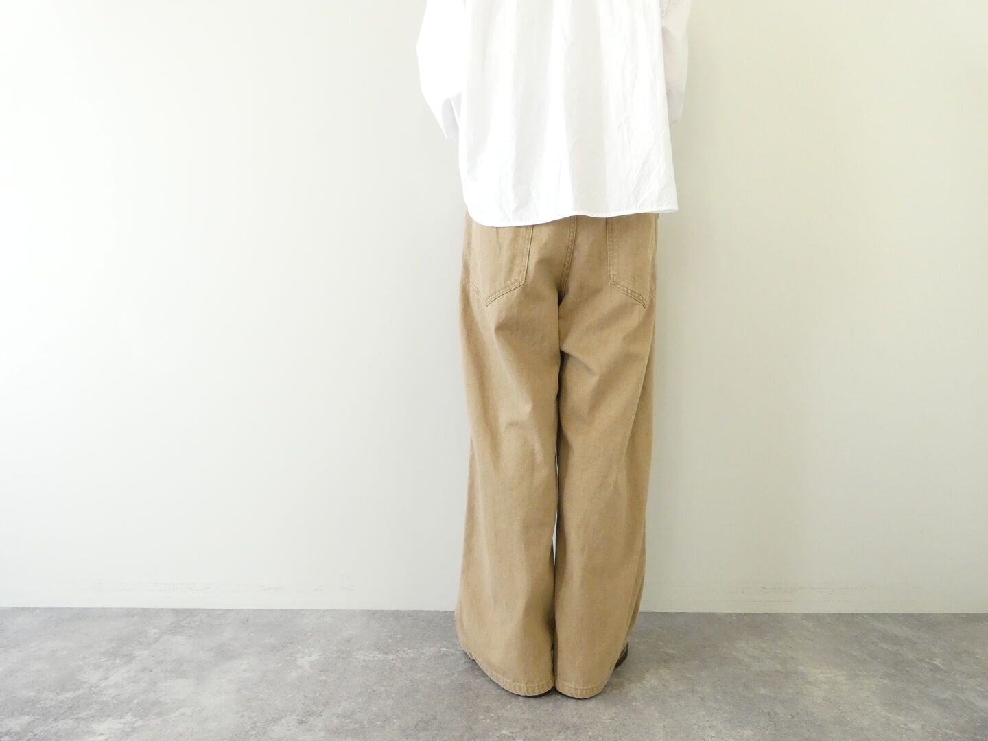 LAITERIE(レイトリー) 9ozカラーデニムワイドパンツの商品画像29