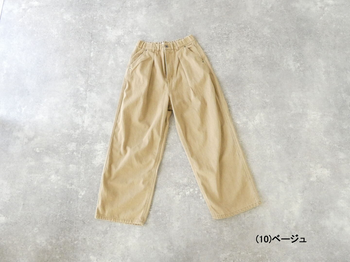 LAITERIE(レイトリー) 9ozカラーデニムワイドパンツの商品画像56