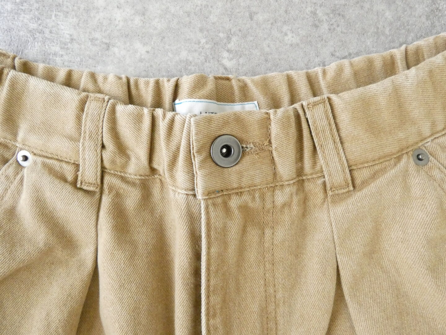 LAITERIE(レイトリー) 9ozカラーデニムワイドパンツの商品画像58