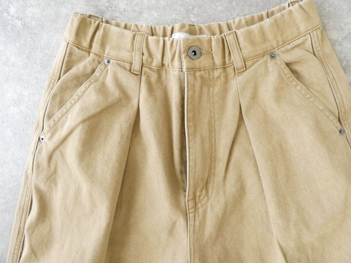 LAITERIE(レイトリー) 9ozカラーデニムワイドパンツの商品画像59