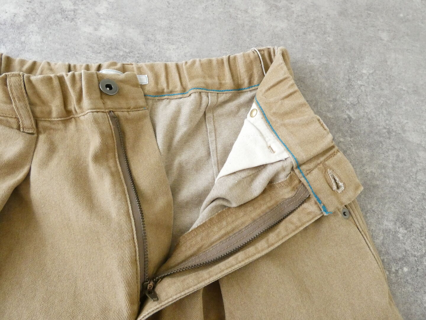 LAITERIE(レイトリー) 9ozカラーデニムワイドパンツの商品画像60