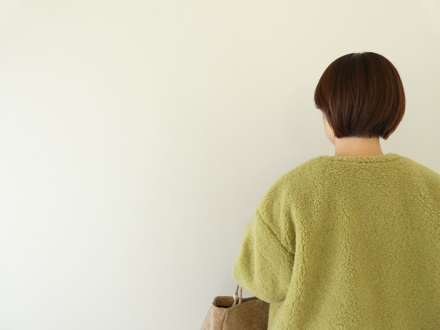 LAITERIE(レイトリー) ノーカラーボアジャケットの商品画像8