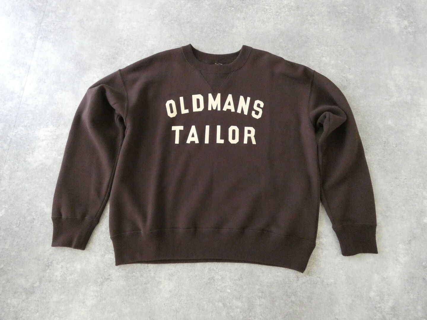 R&D.M.Co-(オールドマンズテーラー) OMT BROWN FLOCKY PRINT SWEATの商品画像2