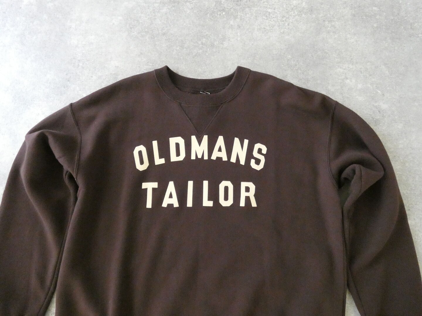 R&D.M.Co-(オールドマンズテーラー) OMT BROWN FLOCKY PRINT SWEATの商品画像21