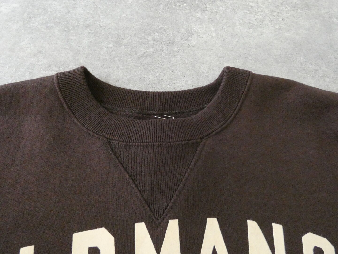 R&D.M.Co-(オールドマンズテーラー) OMT BROWN FLOCKY PRINT SWEATの商品画像22