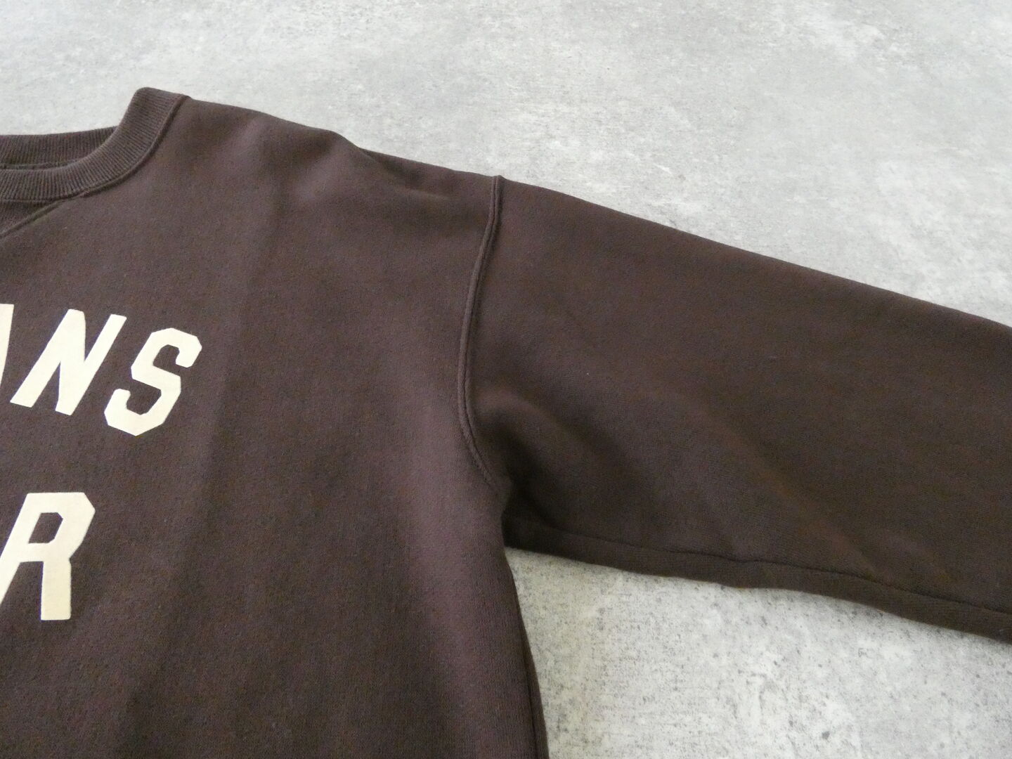 R&D.M.Co-(オールドマンズテーラー) OMT BROWN FLOCKY PRINT SWEATの商品画像25