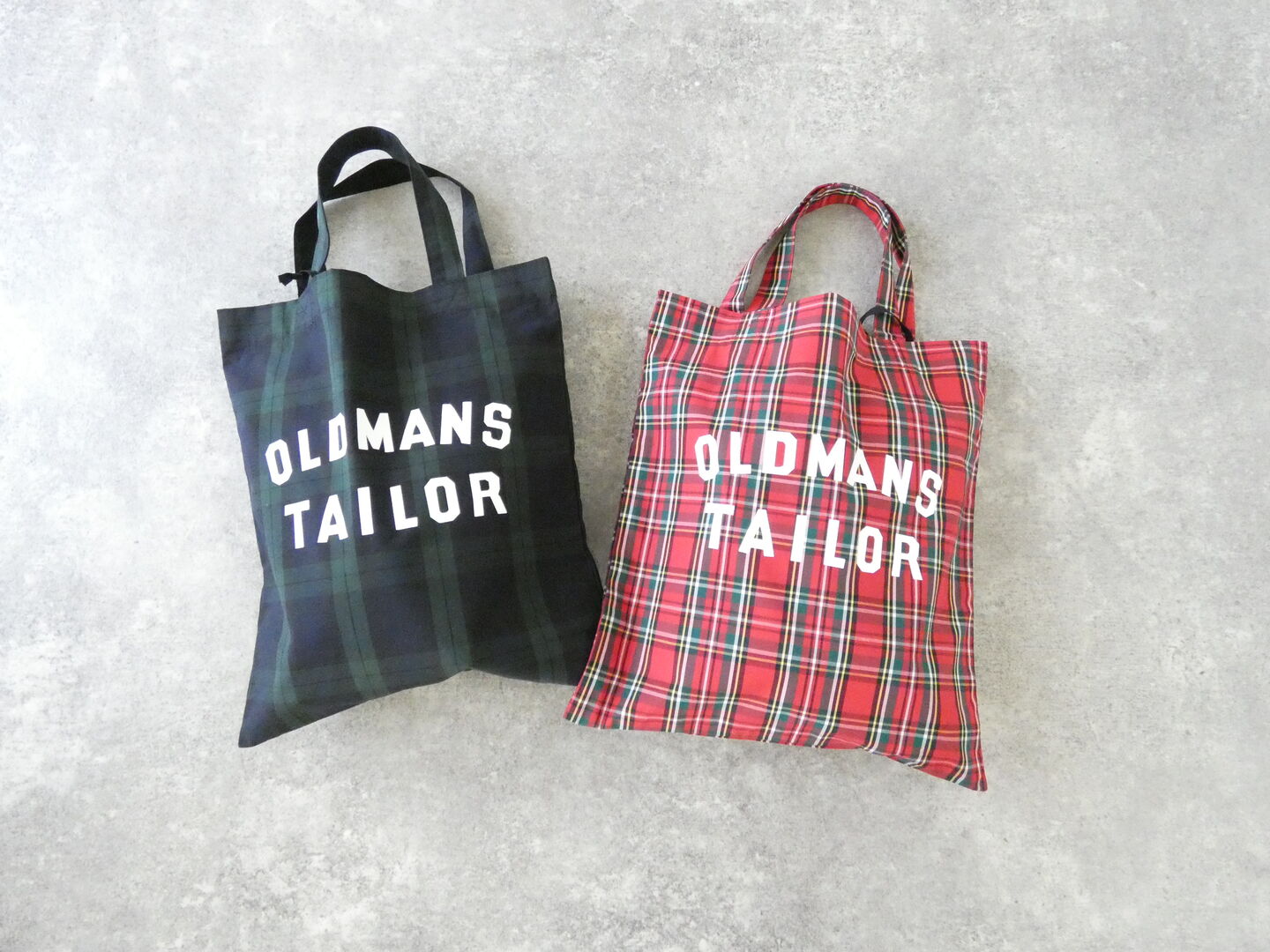 R&D.M.Co-(オールドマンズテーラー) OMT PRINT CHECK MINI TOTE BAGの商品画像2