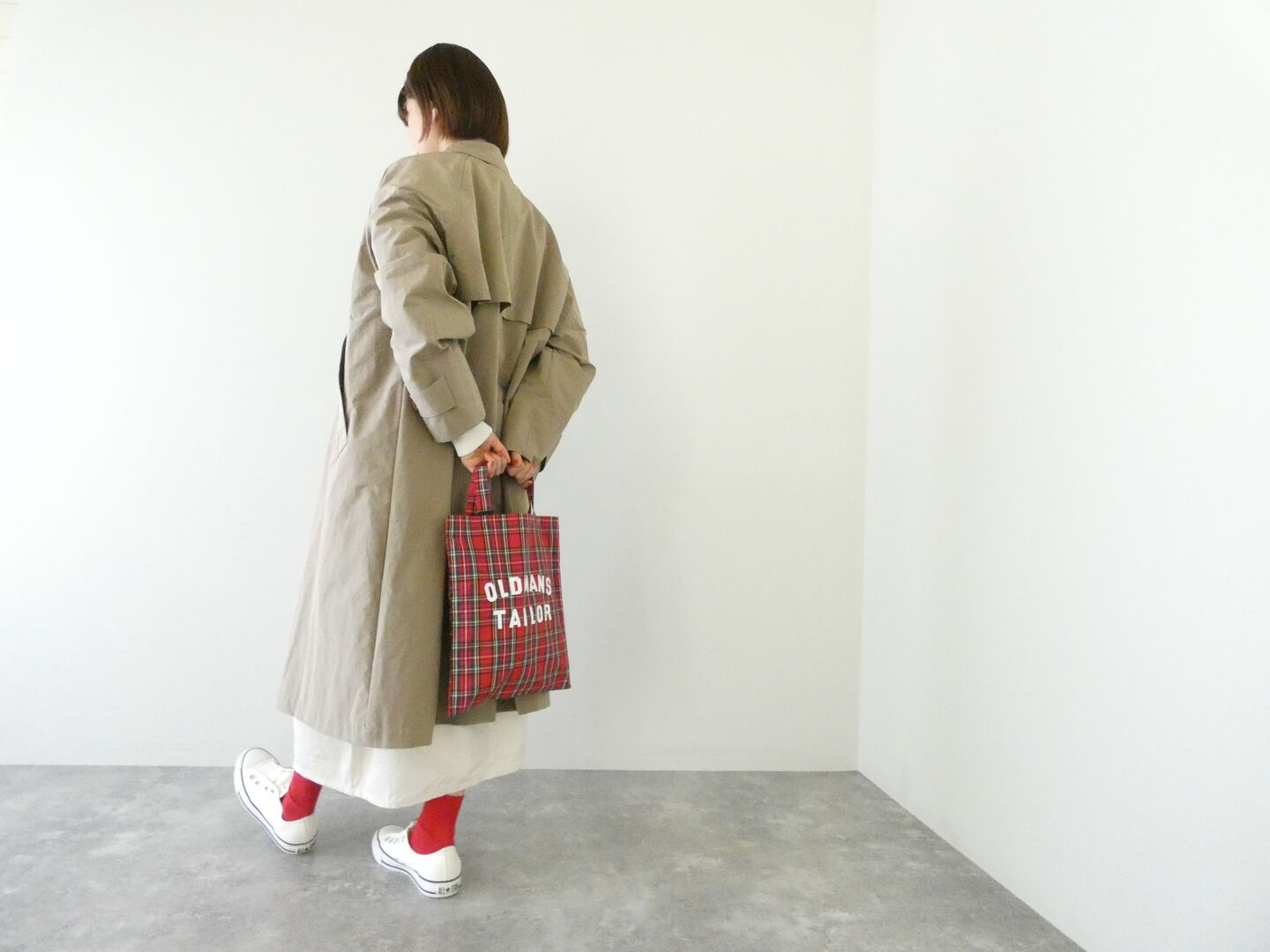 R&D.M.Co-(オールドマンズテーラー) OMT PRINT CHECK MINI TOTE BAGの商品画像7