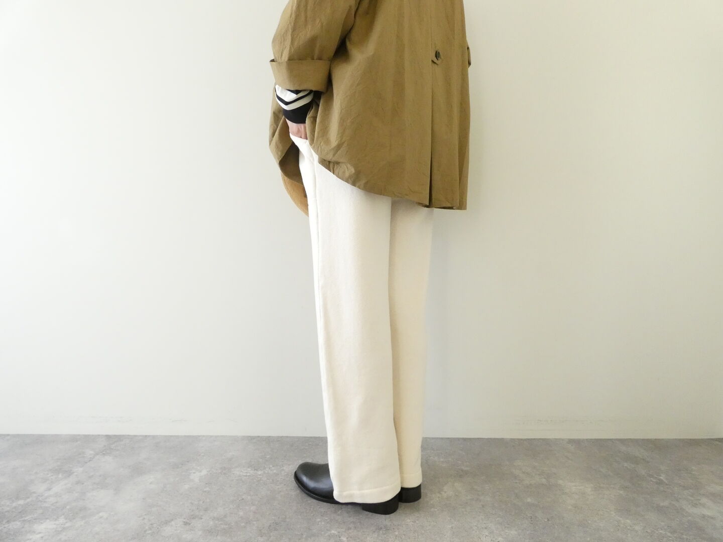 prit(プリット) シック裏毛イージーパンツの商品画像9