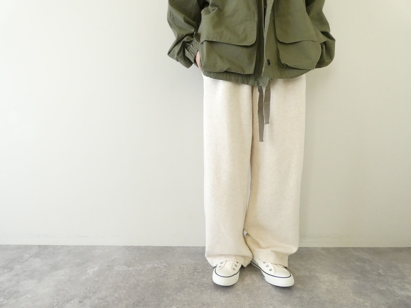 prit(プリット) 30/10裏毛起毛ワイドパンツの商品画像6