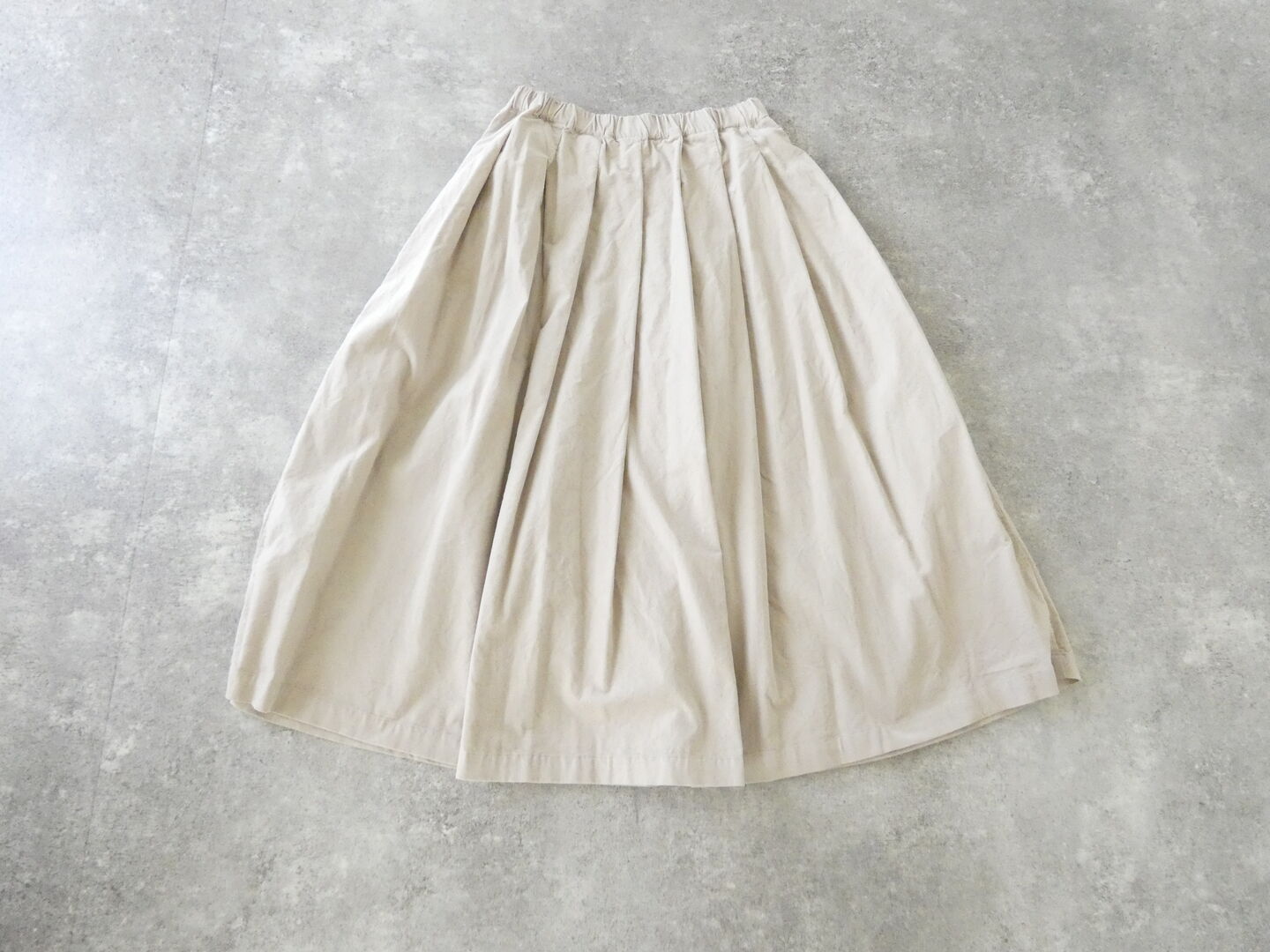 Sarahwear(サラウェア) Fine Corduroy Elastic Tuck Skirtの商品画像11