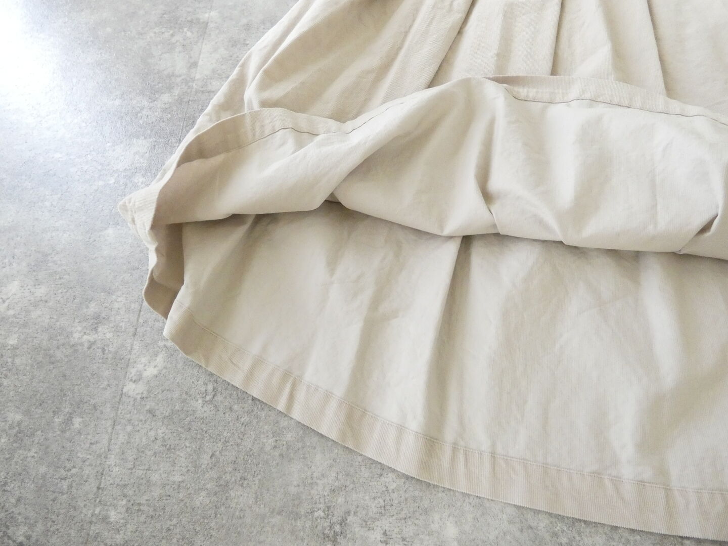 Sarahwear(サラウェア) Fine Corduroy Elastic Tuck Skirtの商品画像26