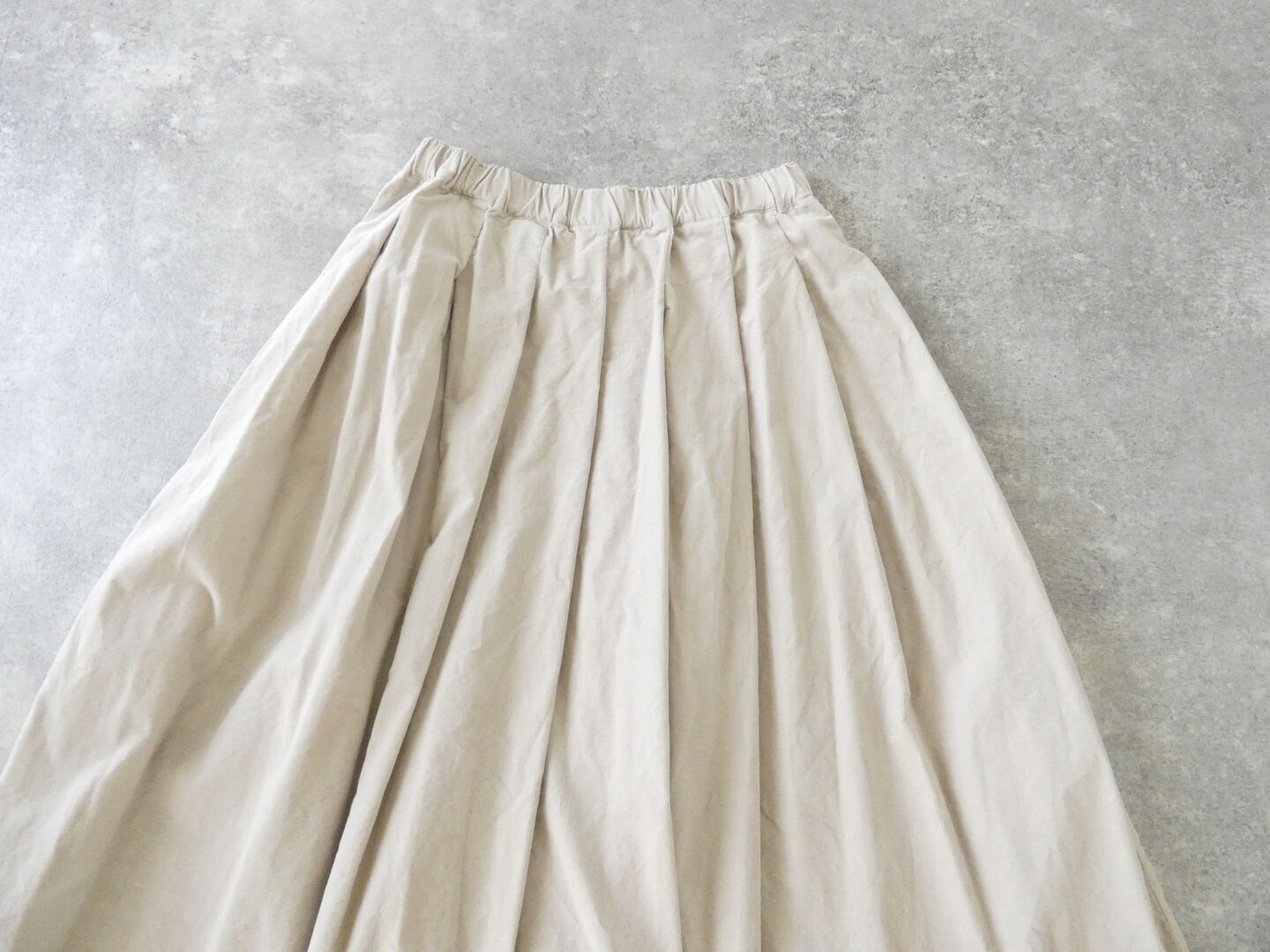 Sarahwear(サラウェア) Fine Corduroy Elastic Tuck Skirtの商品画像27