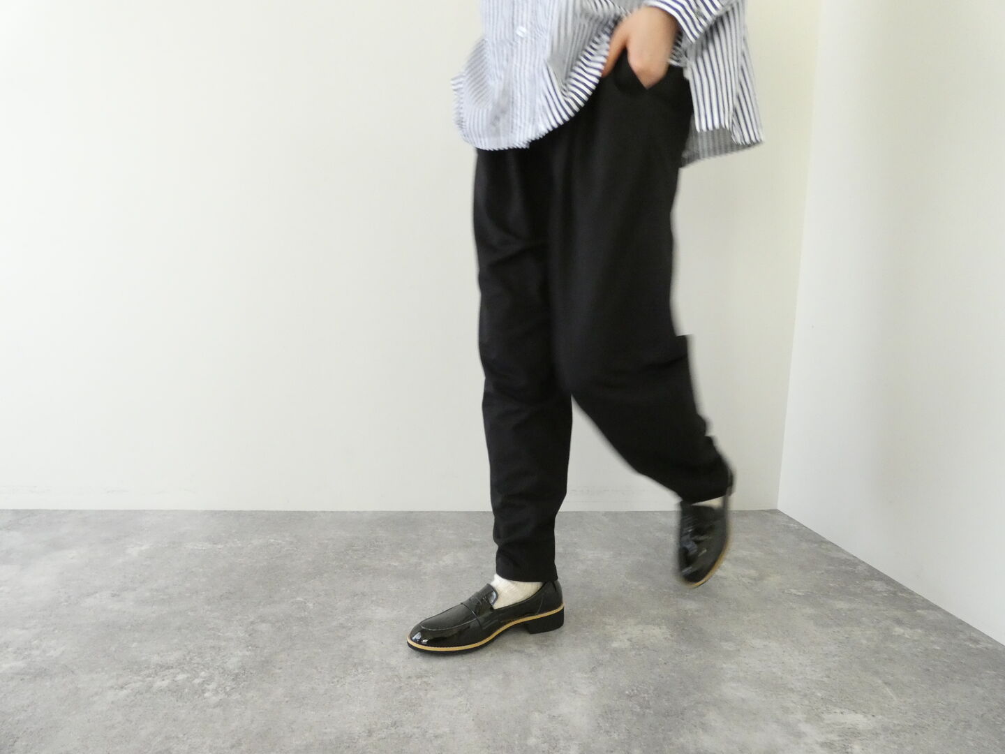 TRAVAIL MANUEL(トラバイユマニュアル) ミニインレーナローコクーンパンツの商品画像5