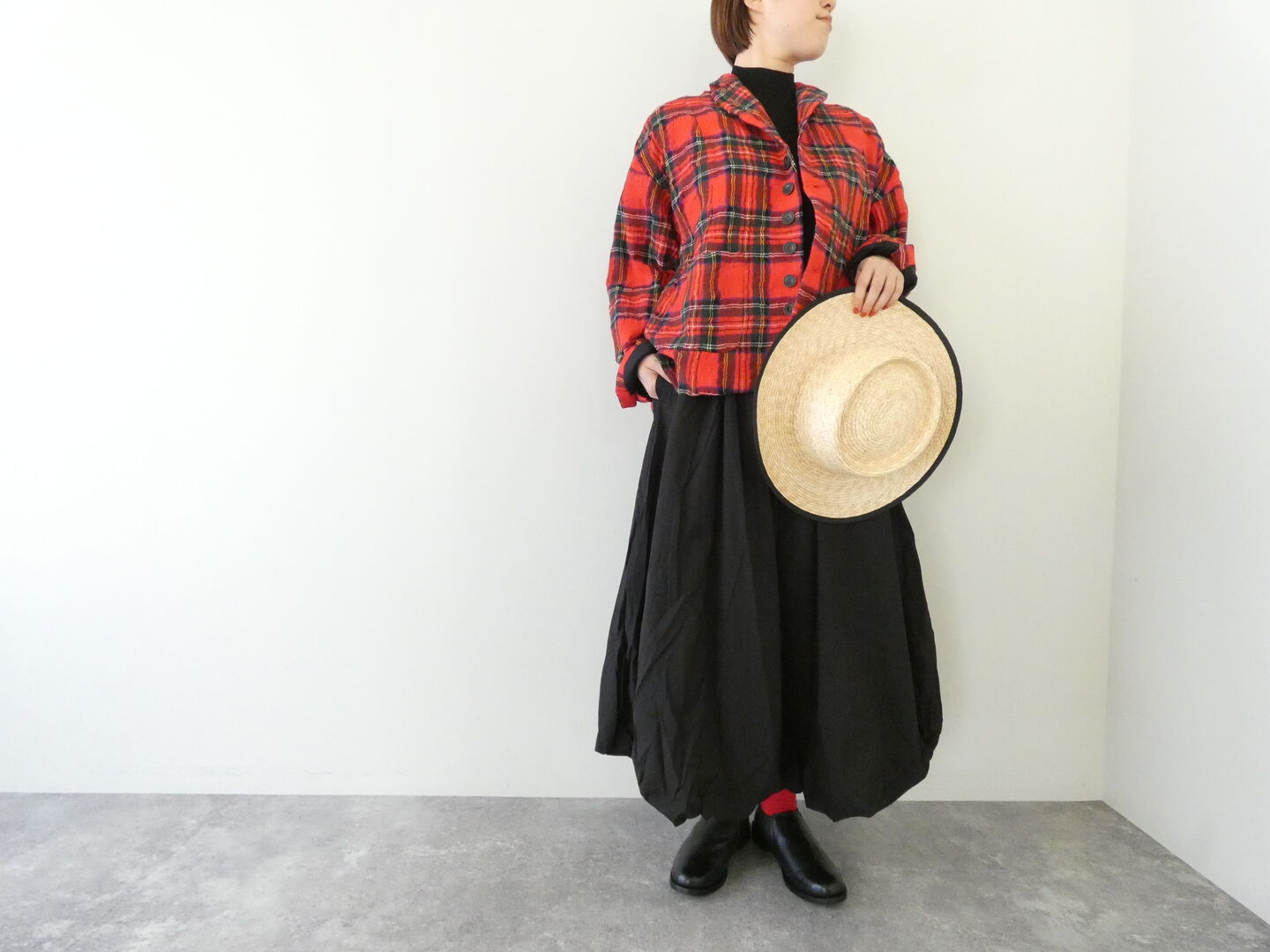 ichi(イチ) TARTAN CHECK JACKETの商品画像1
