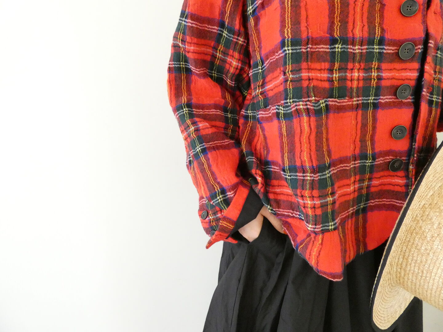 ichi(イチ) TARTAN CHECK JACKETの商品画像21