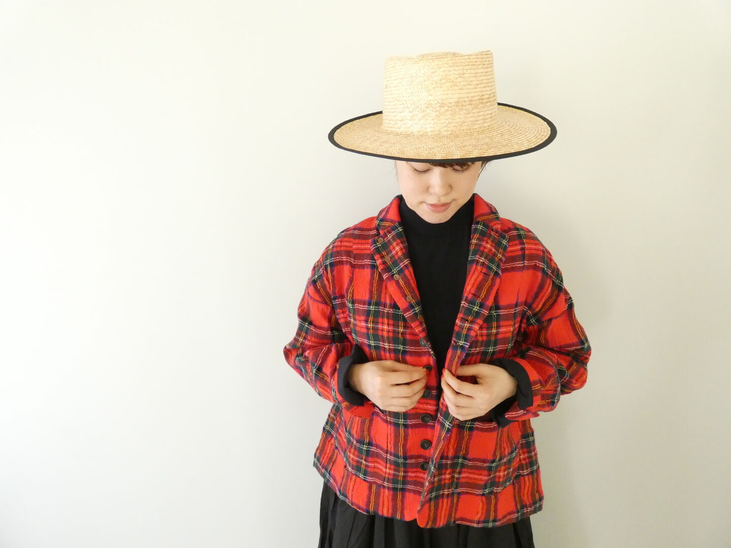ichi(イチ) TARTAN CHECK JACKETの商品画像4