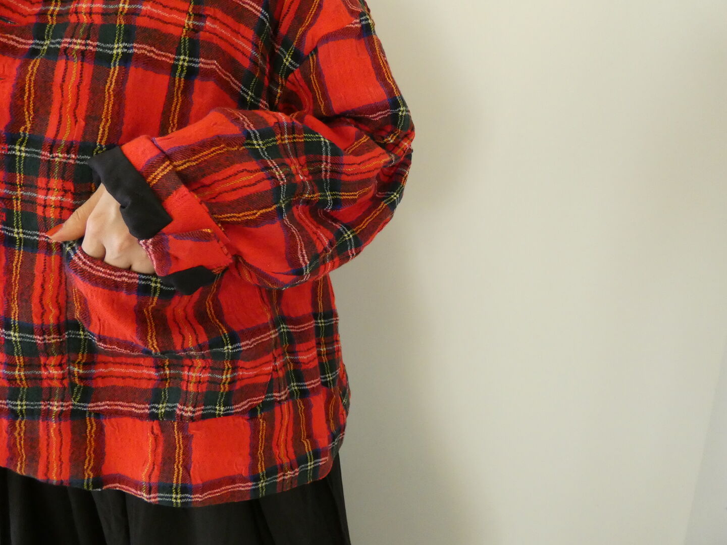 ichi(イチ) TARTAN CHECK JACKETの商品画像8
