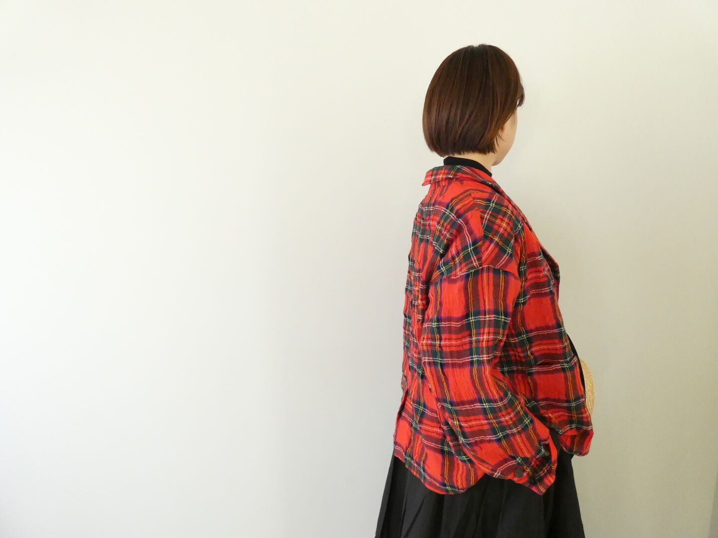 ichi(イチ) TARTAN CHECK JACKETの商品画像9