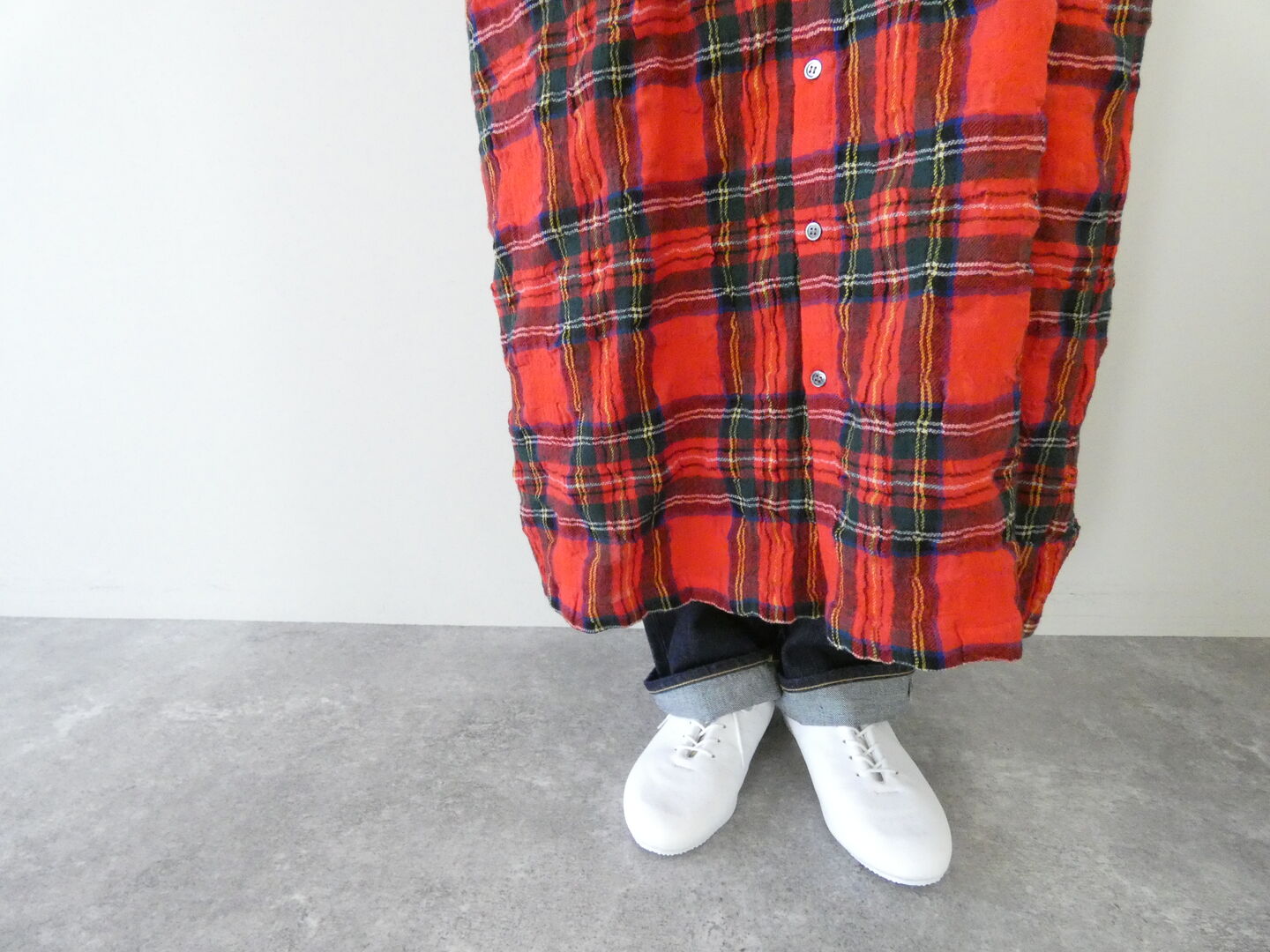 ichiAntiquite's(イチアンティークス) TARTAN CHECK DRESSの商品画像10