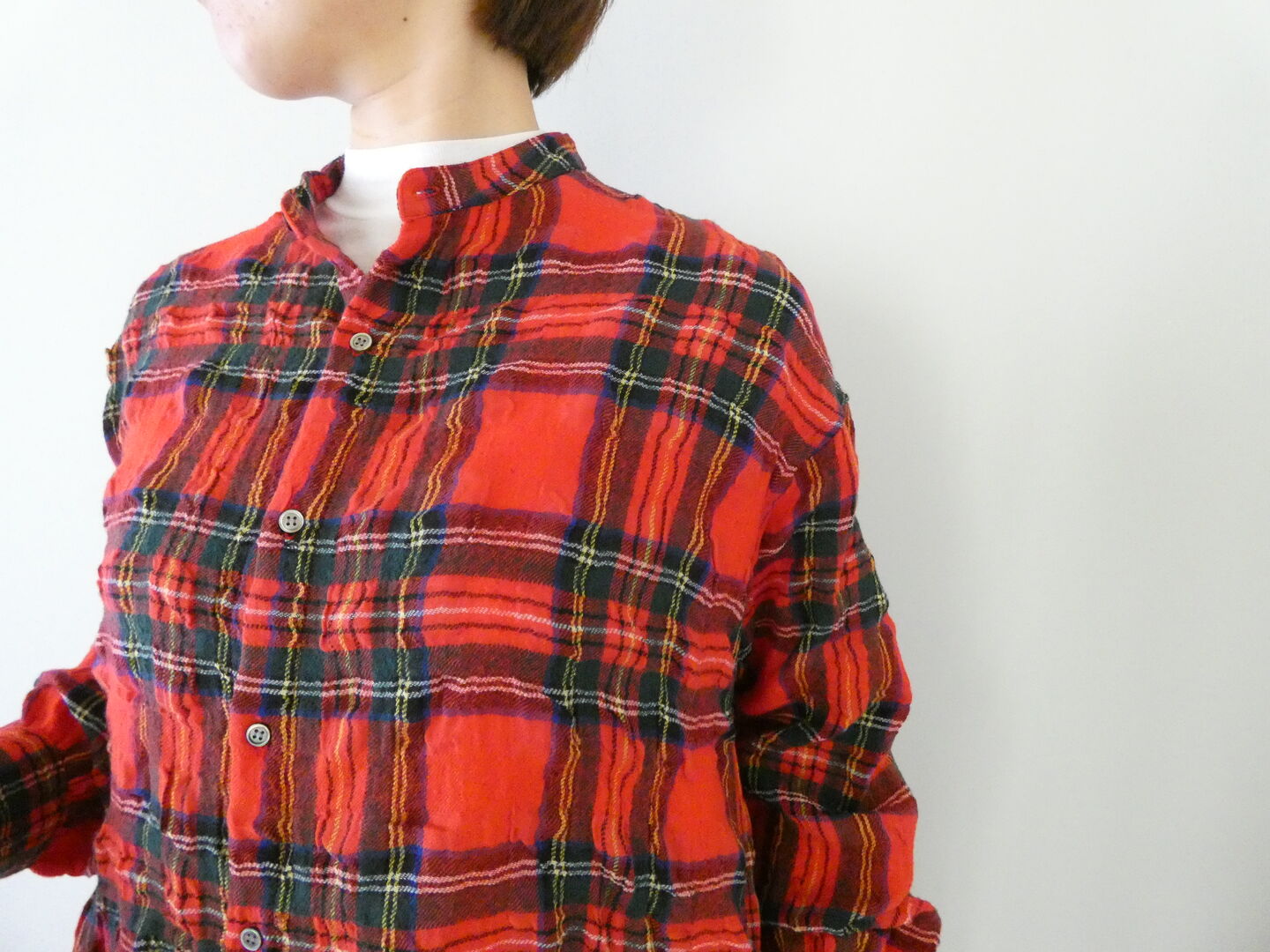 ichiAntiquite's(イチアンティークス) TARTAN CHECK DRESSの商品画像4