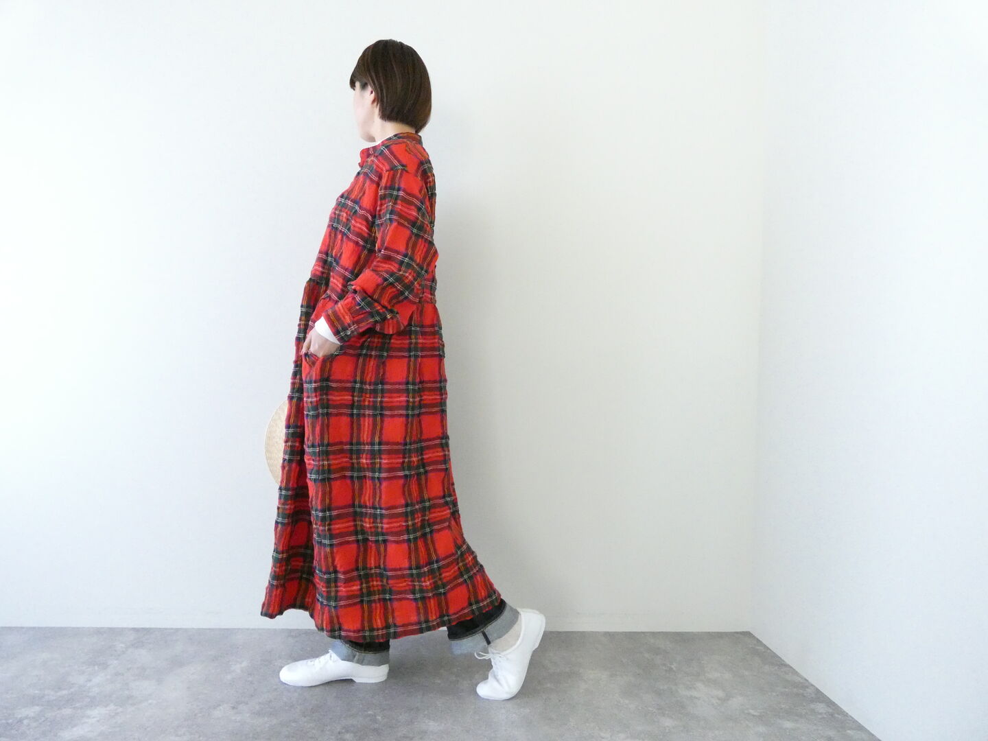 ichiAntiquite's(イチアンティークス) TARTAN CHECK DRESSの商品画像5