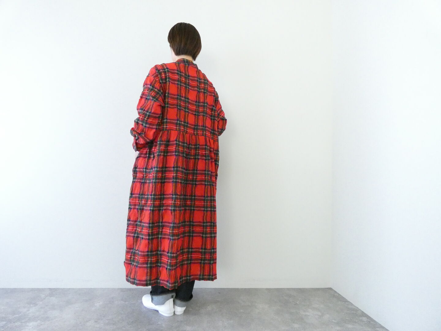ichiAntiquite's(イチアンティークス) TARTAN CHECK DRESSの商品画像7