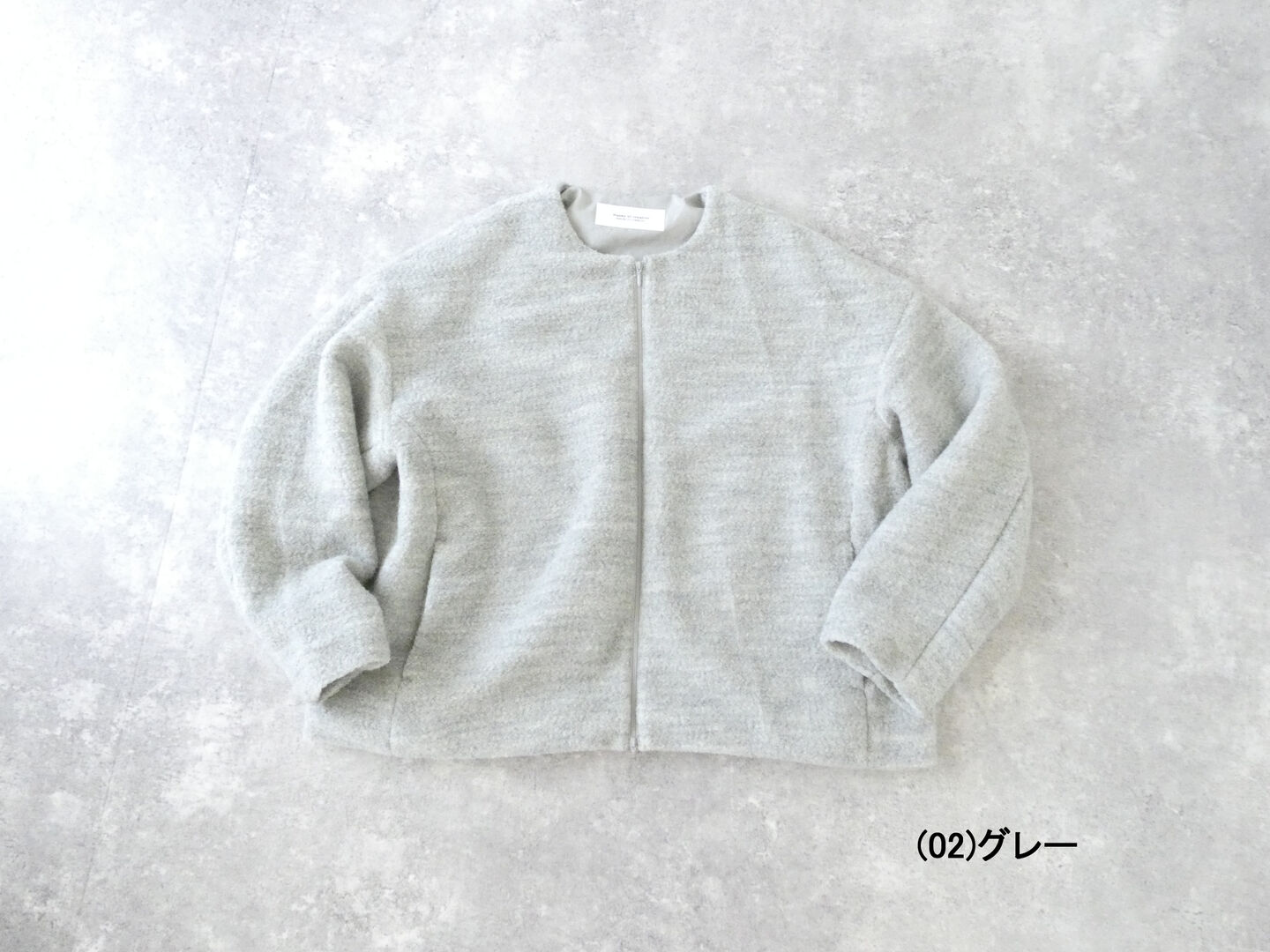 Hands of creation(ハンズオブクリエイション) ブリティッシュ裏毛ジップアップブルゾンの商品画像28