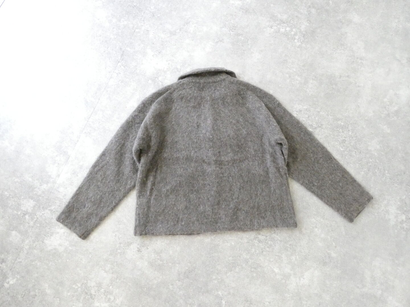 Hands of creation(ハンズオブクリエイション) シャギーニットステンカラージャケットの商品画像12