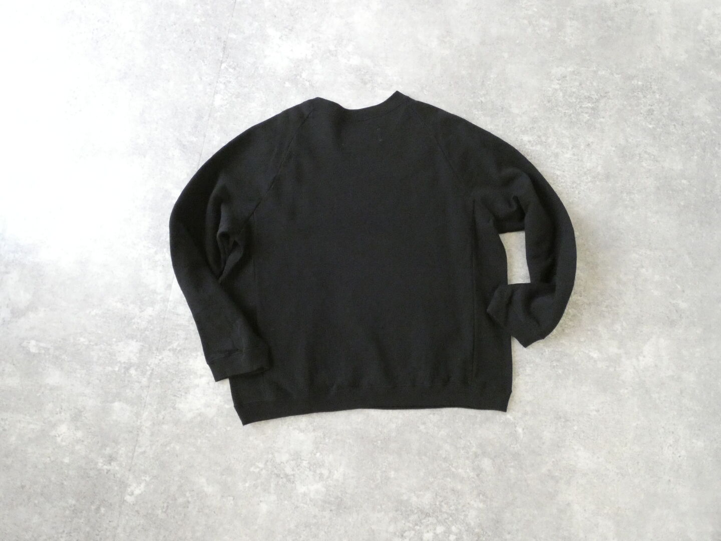 Hands of creation(ハンズオブクリエイション) 北海道ウール裏毛起毛シンプルラグランプルオーバーの商品画像13