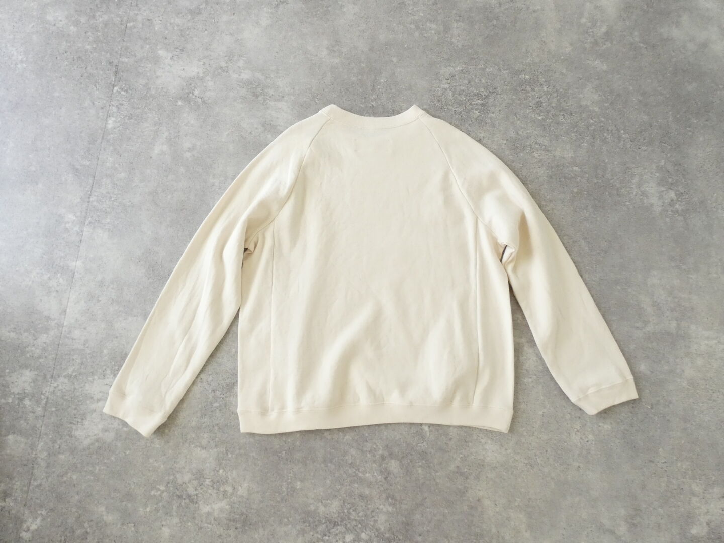 Hands of creation(ハンズオブクリエイション) 北海道ウール裏毛起毛シンプルラグランプルオーバーの商品画像29