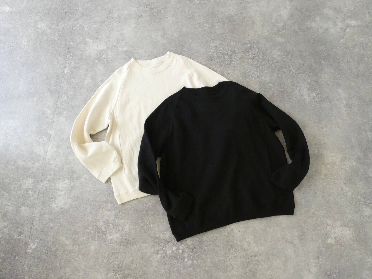 Hands of creation(ハンズオブクリエイション) 北海道ウール裏毛起毛シンプルラグランプルオーバーの商品画像3
