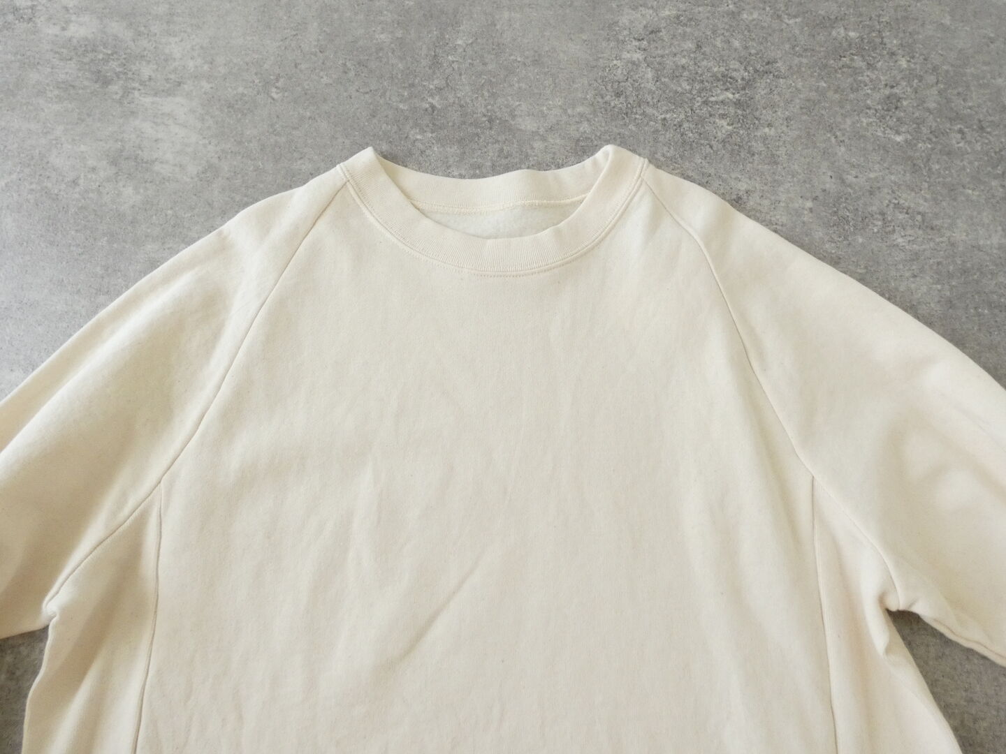 Hands of creation(ハンズオブクリエイション) 北海道ウール裏毛起毛シンプルラグランプルオーバーの商品画像30