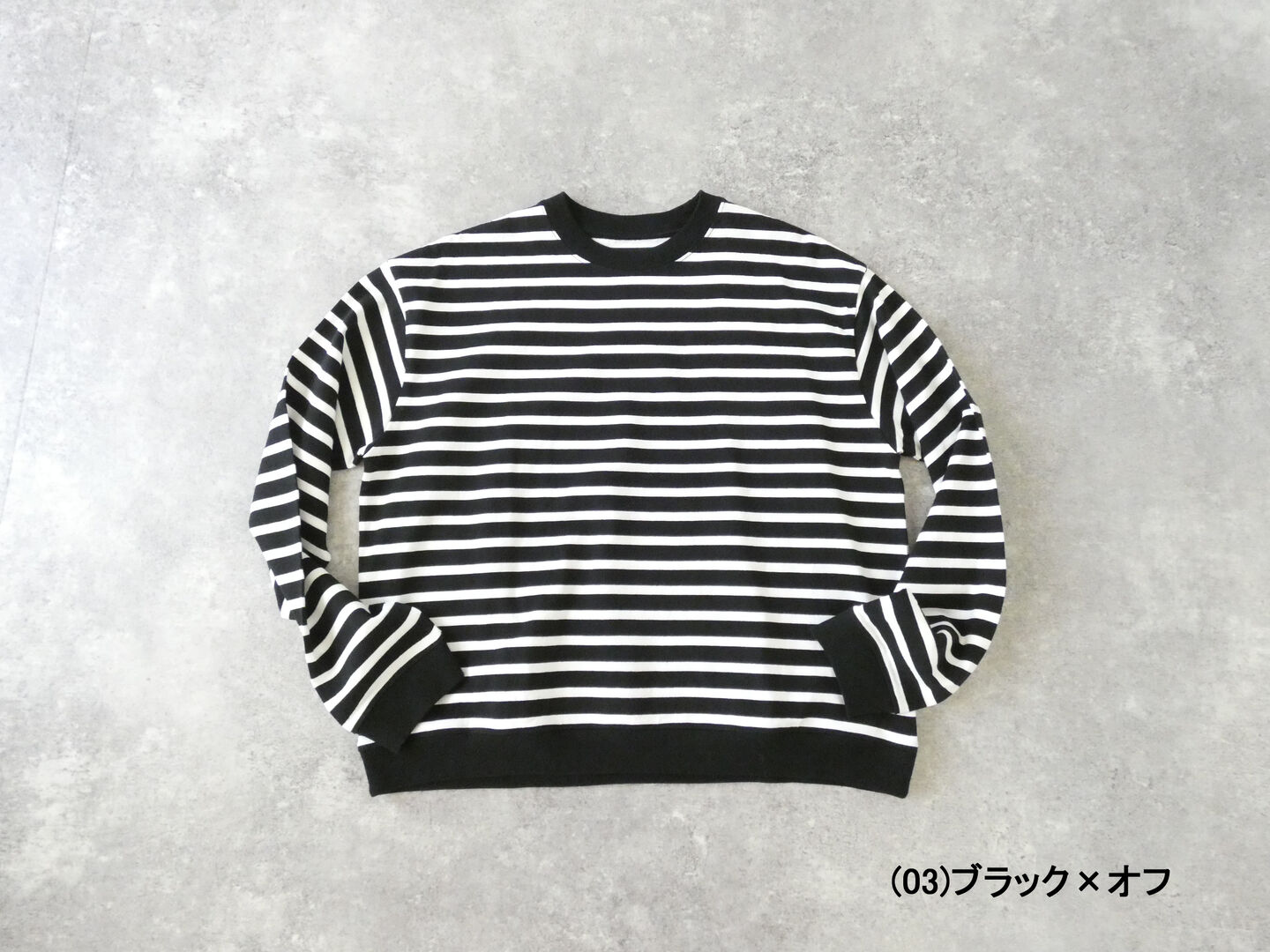 Hands of creation(ハンズオブクリエイション) 18/天竺ボーダークルーネックプルオーバーの商品画像28