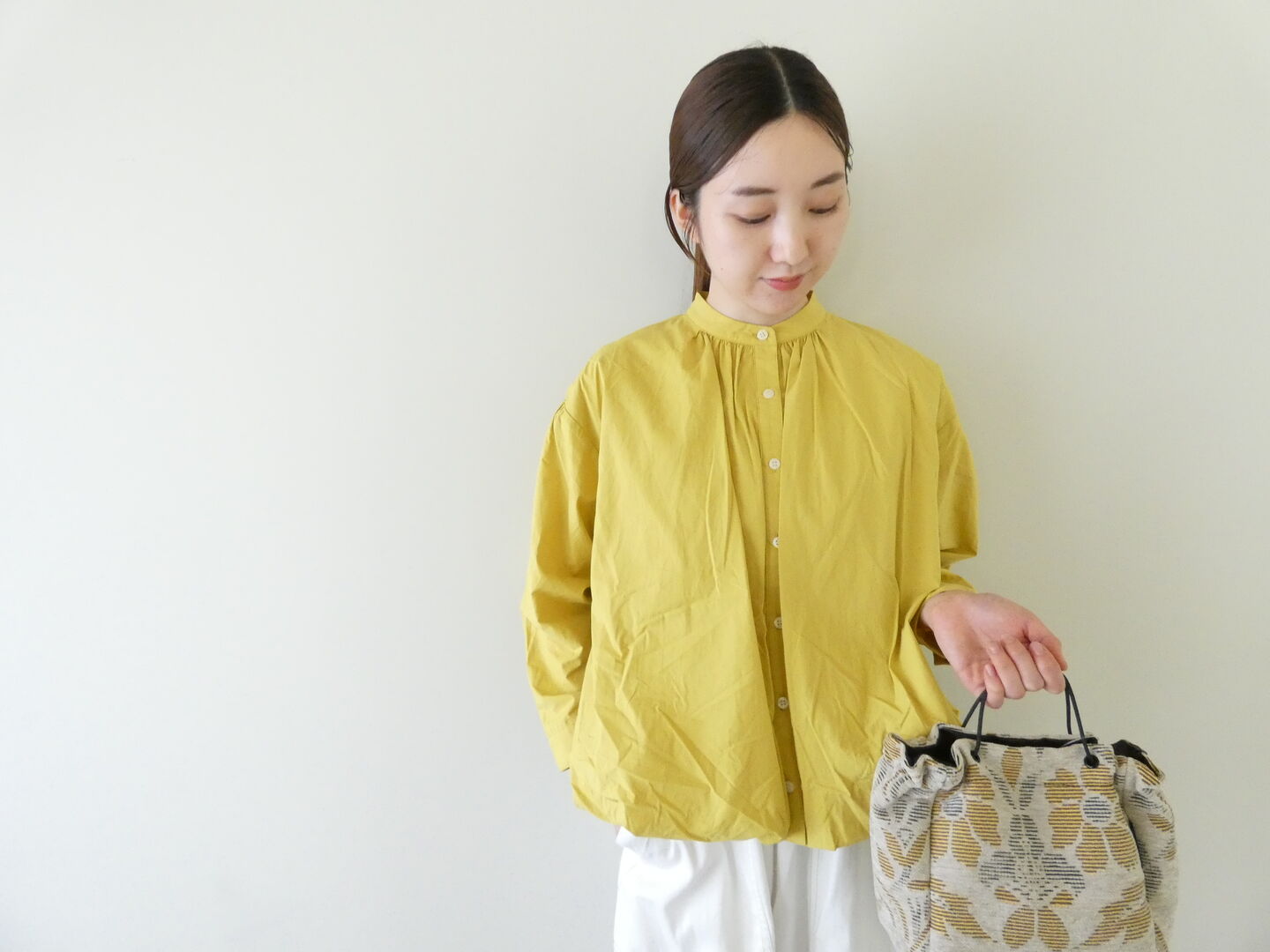 ichi(イチ) バルーンシャツの商品画像1