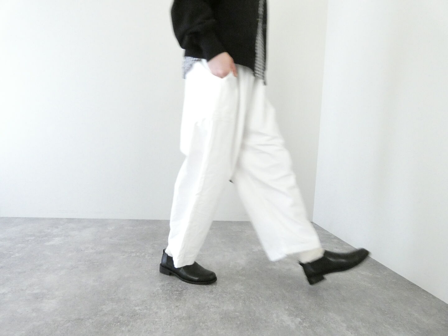 homspun(ホームスパン) 10オンスデニムギャザーパンツの商品画像9