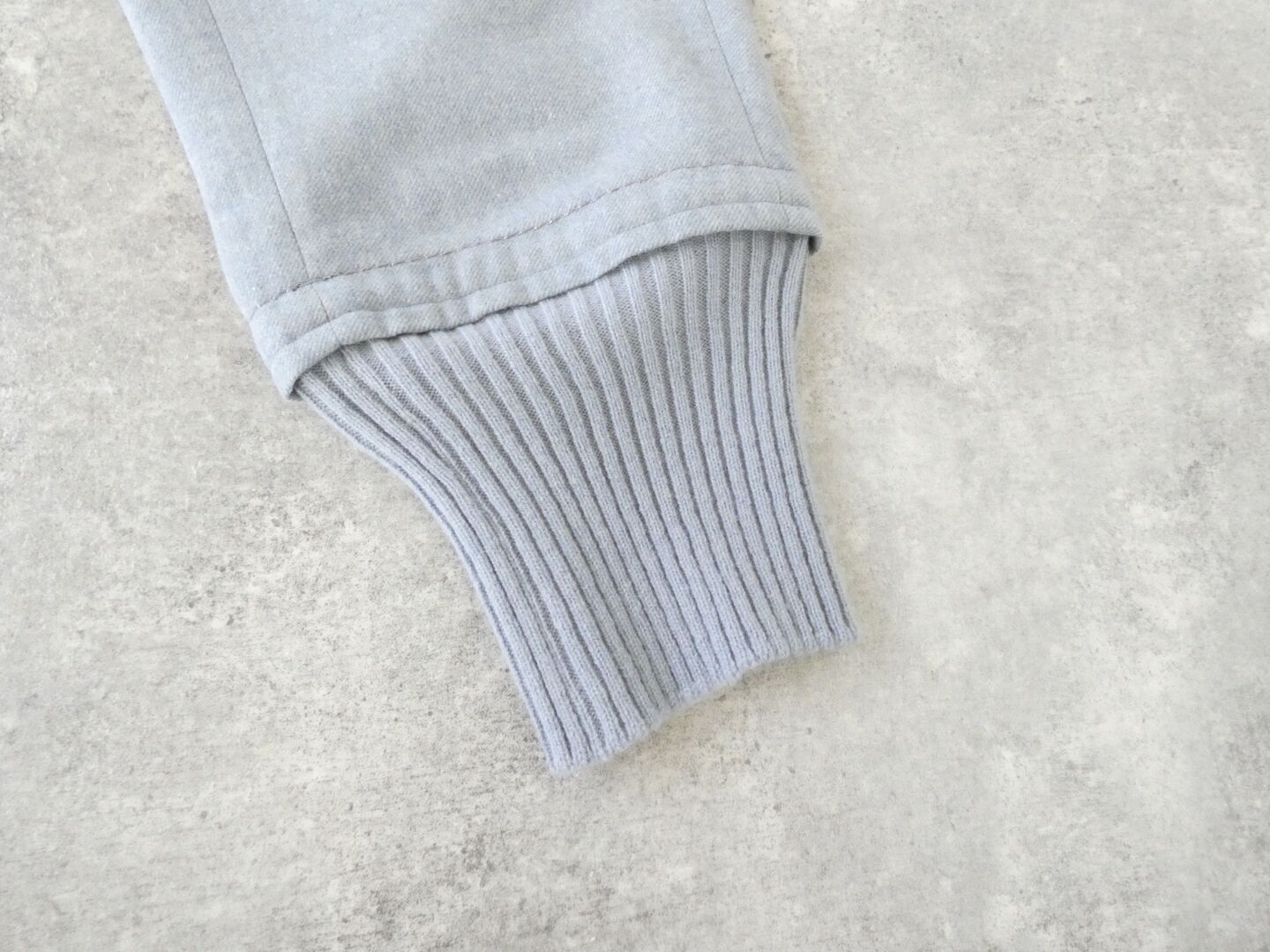 homspun(ホームスパン) パウダーフラノ裾リブパンツの商品画像25